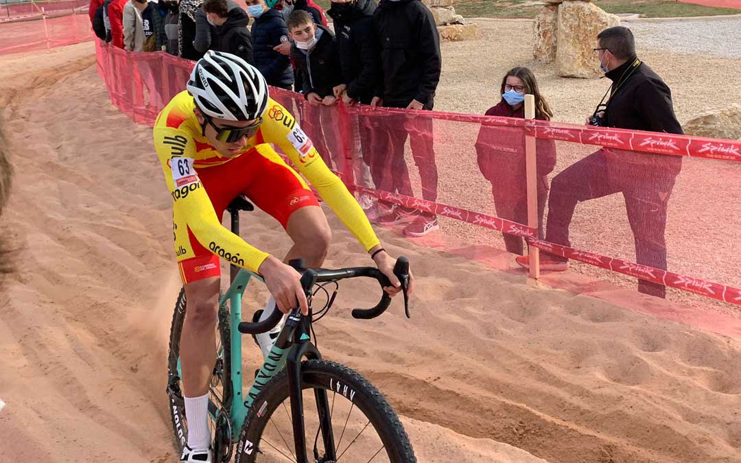 Javier Zaera en su participación en el campeonato de España disputado en Xátiva. Foto. F.A.C.