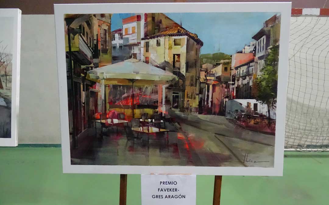 Blai Tomás es el autor de la obra ganadora del premio Faveker-Gres Aragón. / L.Martínez