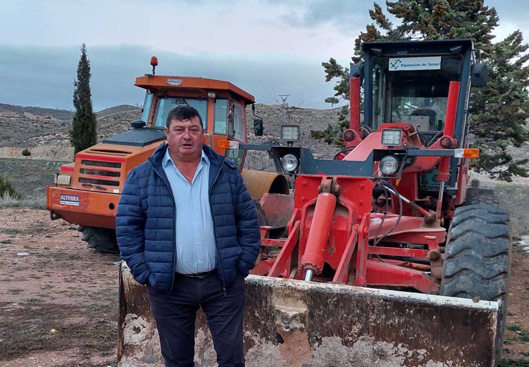 José Sancho, diputado delegado del área de Caminos Rurales. / DPT