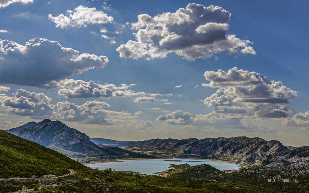 Fotografía del pantano de Calanda. / Héctor Izquierdo