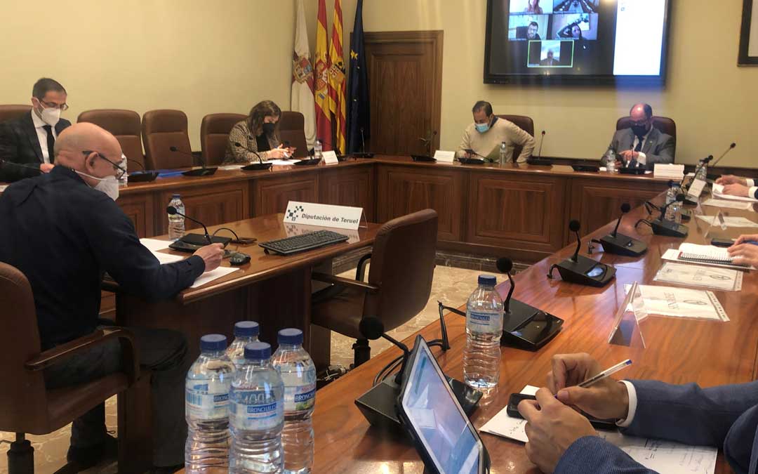El pleno que la DPT ha celebrado en la mañana del miércoles./ Foto. E.A.