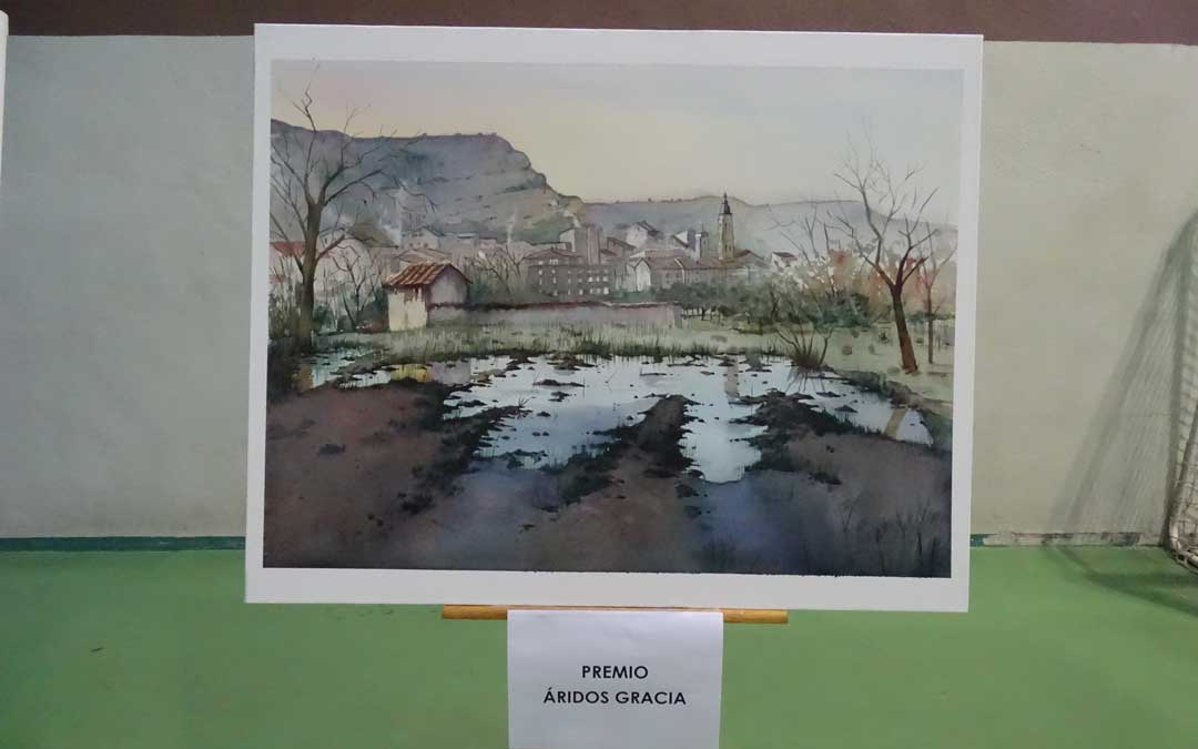 Paco Campos ha recibido el Premio Áridos Gracia. / L.Martínez