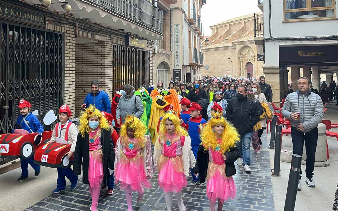 Los pequeños fueron los protagonistas de la fiesta./Laura Alejos