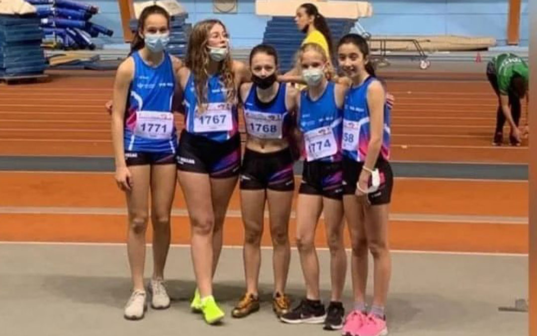 El equipo femenino del Tragamillas que participó en el campeonato regional. Foto. Facebook Tragamillas