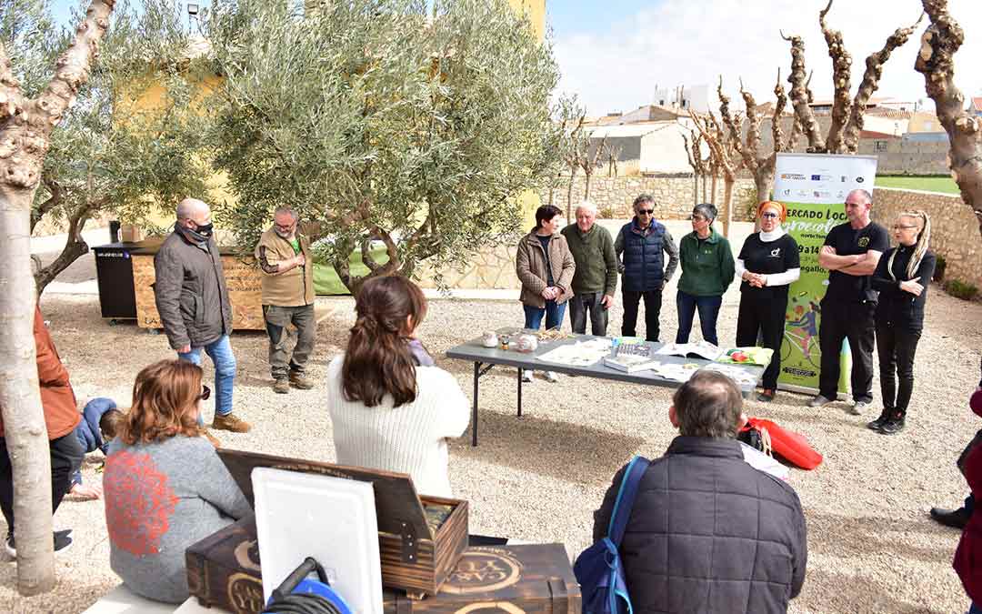 Agroexperiencia celebrada este domingo en Muniesa./Mercado Agroecológico Norte Teruel