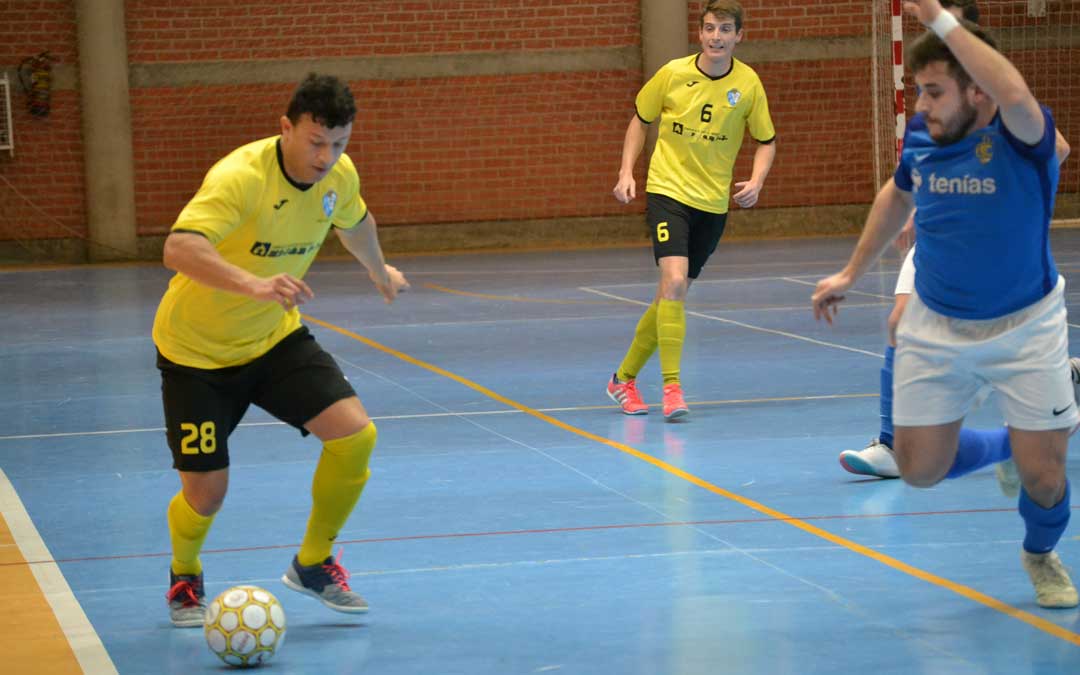 Los hijaranos han jugado en su pabellón el primer partido de la segunda vuelta ante el Exea. Foto: J.V.