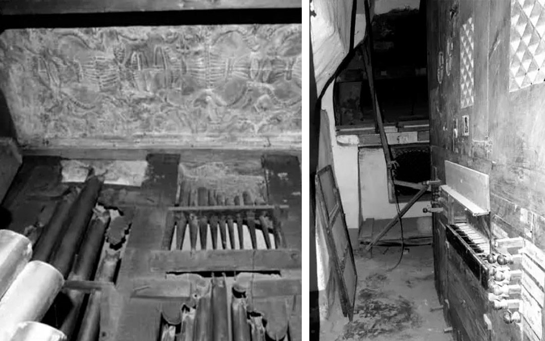 Imagen de archivo del Órgano de Mirambel./Fotografía de Juan Antonio Castro Santos (CEMAT)