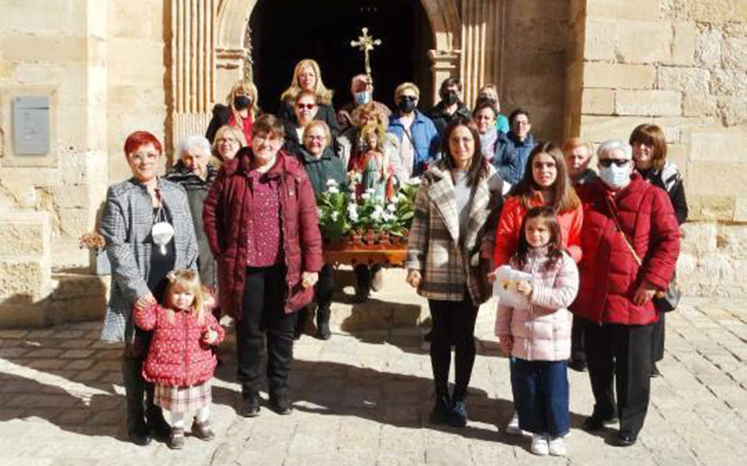 Celebración de Santa Águeda en La Ginebrosa./ Asociación Cultural Tarayola