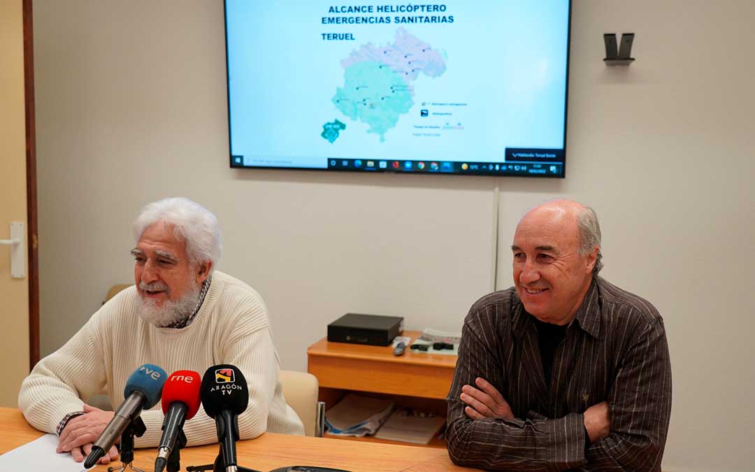 Manolo Gimeno y Amado Goded este viernes en rueda de prensa / T.E.