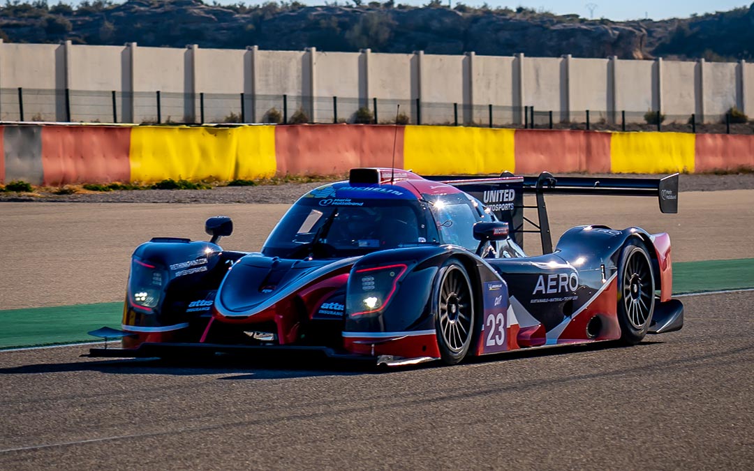 United Autosports entrenando en Motorland./ Motorland Aragón