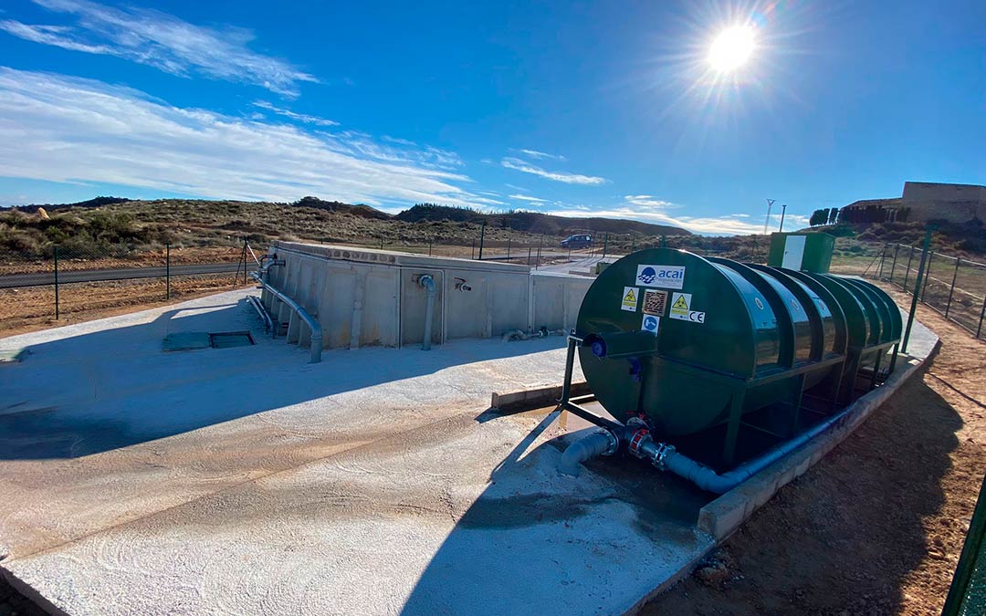 Chiprana ya dispone de su nueva depuradora de aguas residuales / Ayto Chiprana
