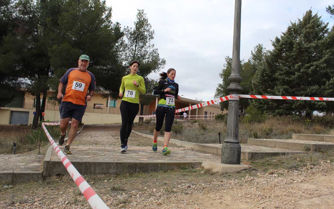 El Cross de Aguaviva se disputó en el entorno de la ermita de Santa Bárbara. / B. Severino