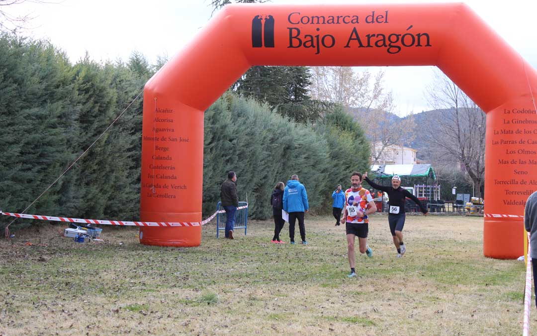 El Cross de Aguaviva se disputó en el entorno de la ermita de Santa Bárbara. / B. Severino