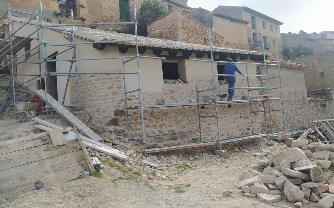 Reforma de la última vivienda destinada a alquiler social en Tronchón./Ayto. Tronchón