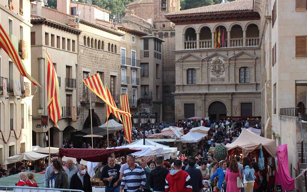Foto de archivo del Mercado Medieval de Alcañiz de 2022./C.O.