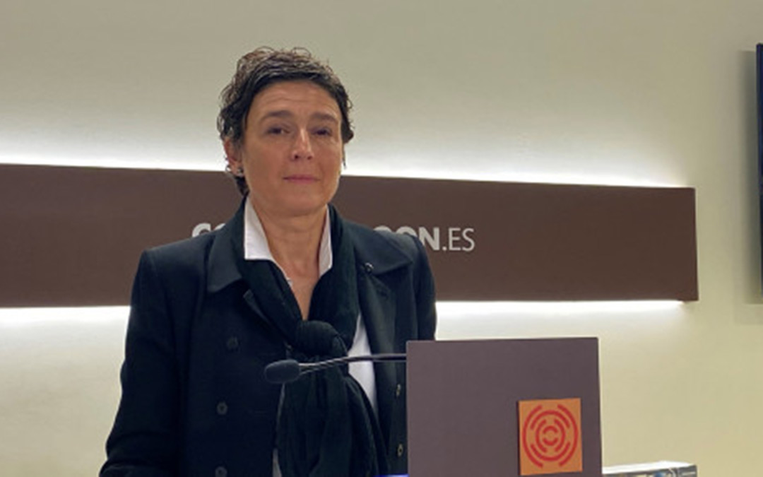 Imagen de archivo | Ana Marín en las Cortes de Aragón./ PP