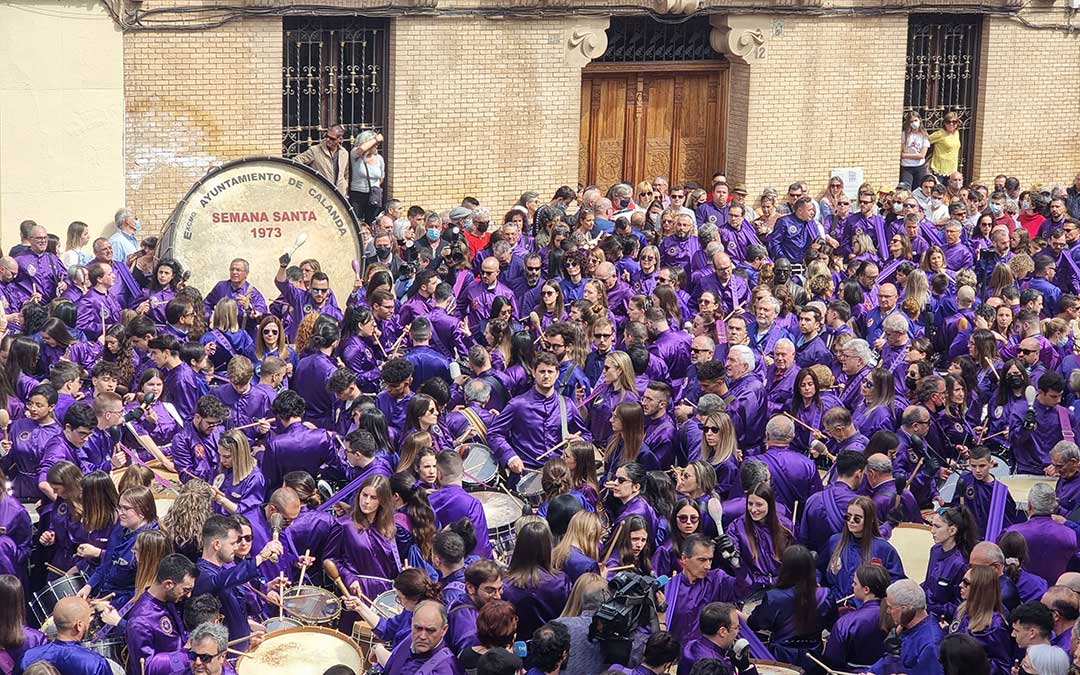 Rompida de la Hora en Calanda 2022./ Lidia Gros