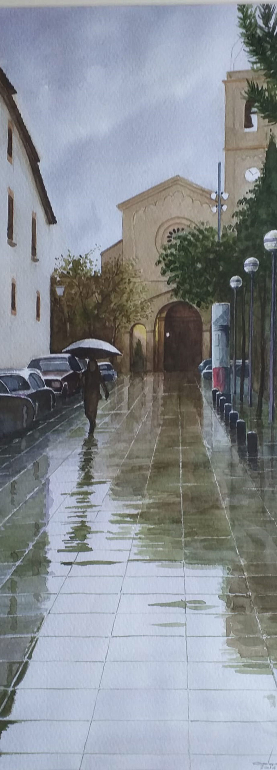 Lluvia en Cataluña, / José Manuel Colado