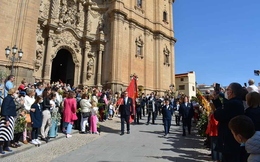 Procesión por Domingo de Ramos en Alcañiz./I.M.