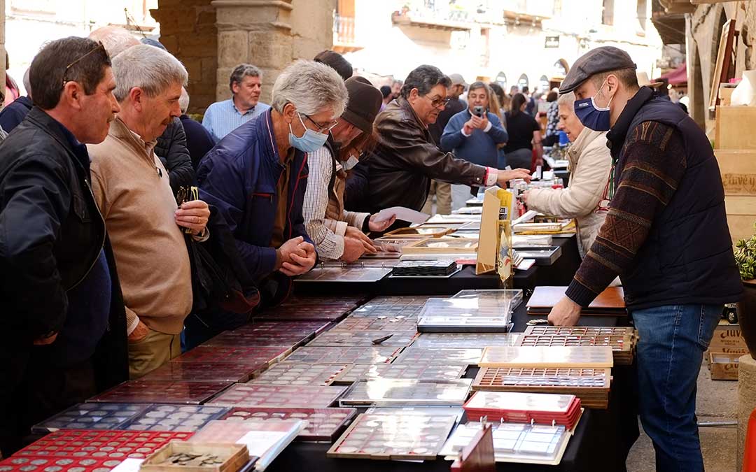 Las monedas fueron uno de los grandes atractivos de la feria./ Alicia Martín