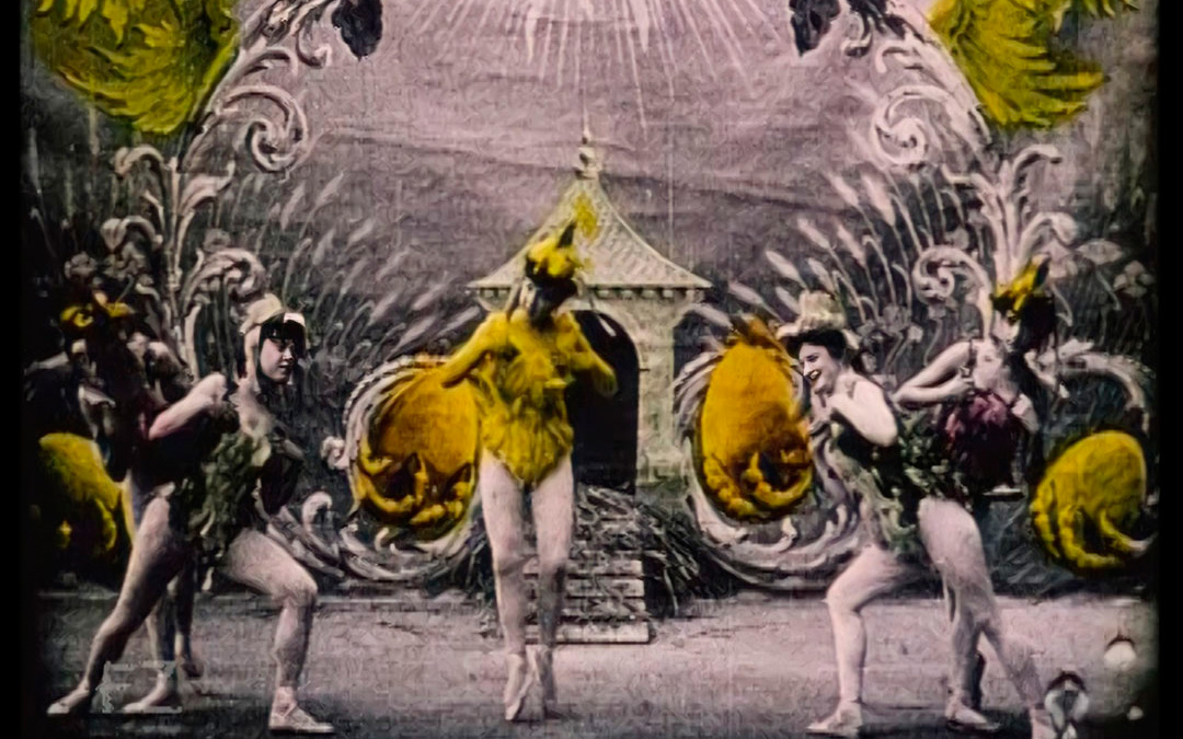 Imagen restaurada por Filmoteca de Zaragoza de 'La gallina de los huevos de oro', película de Segundo de Chomón de 1905. / Filmoteca