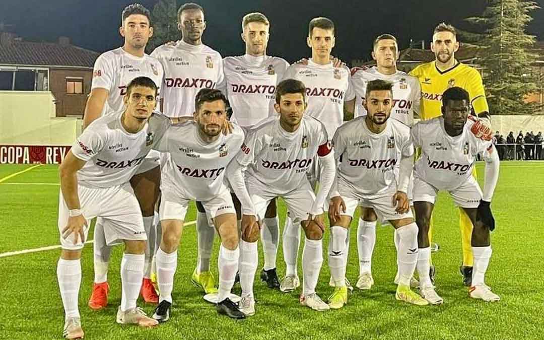 Uno de los once del Utrillas de esta temporada. Foto. Twitter C.D. Utrillas