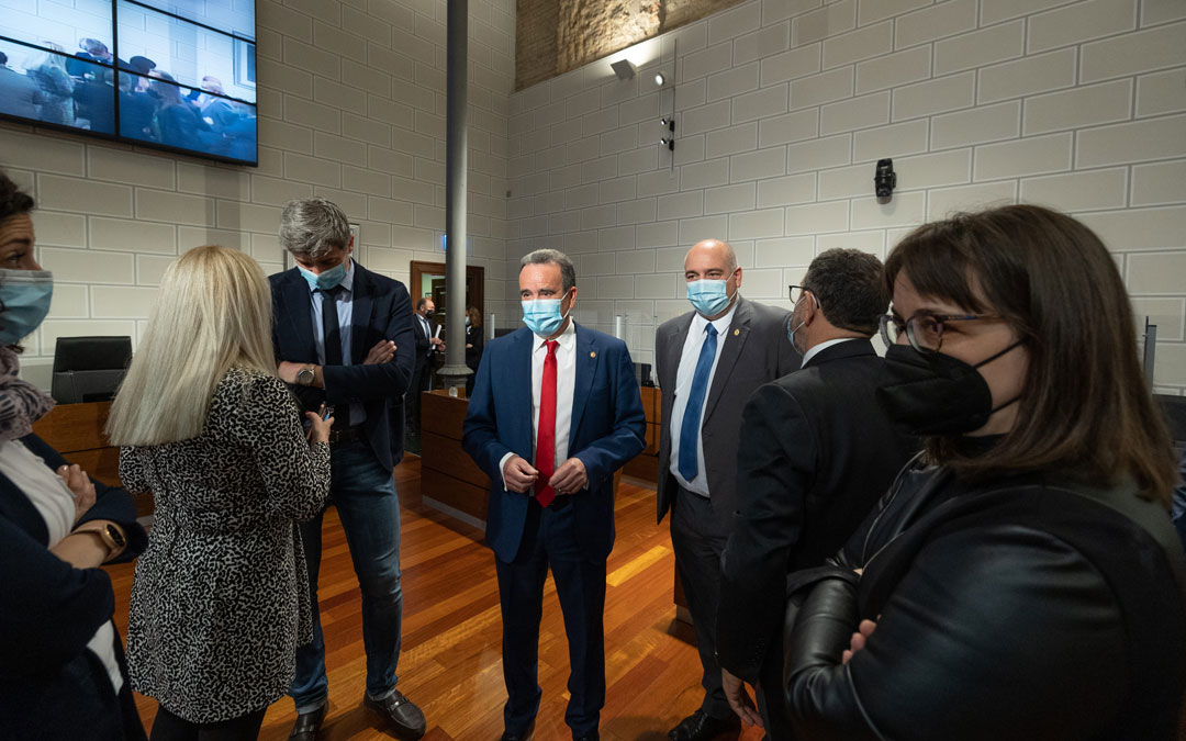 Imagen del pleno del mes de abril de la DPZ / DPZ