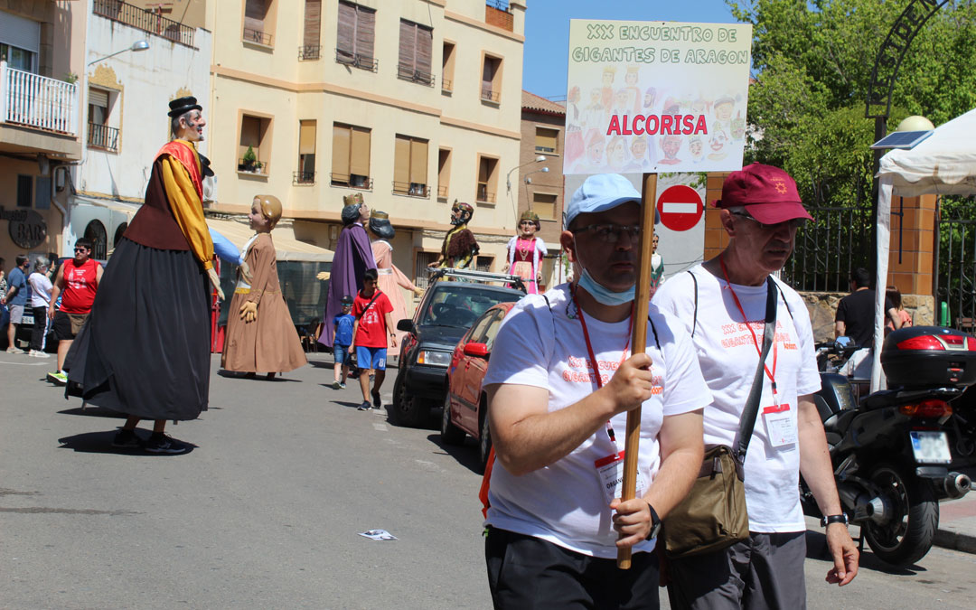 XX Encuentro de Gigantes de Aragón en Andorra. Comparsa de Alcorisa. / B. Severino