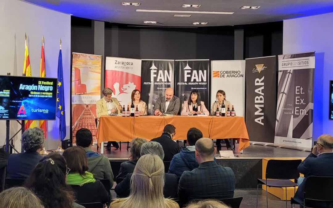 La rueda de prensa de presentación del FAN ha tenido lugar en el Museo Pablo Serrano de Zaragoza./ DGA