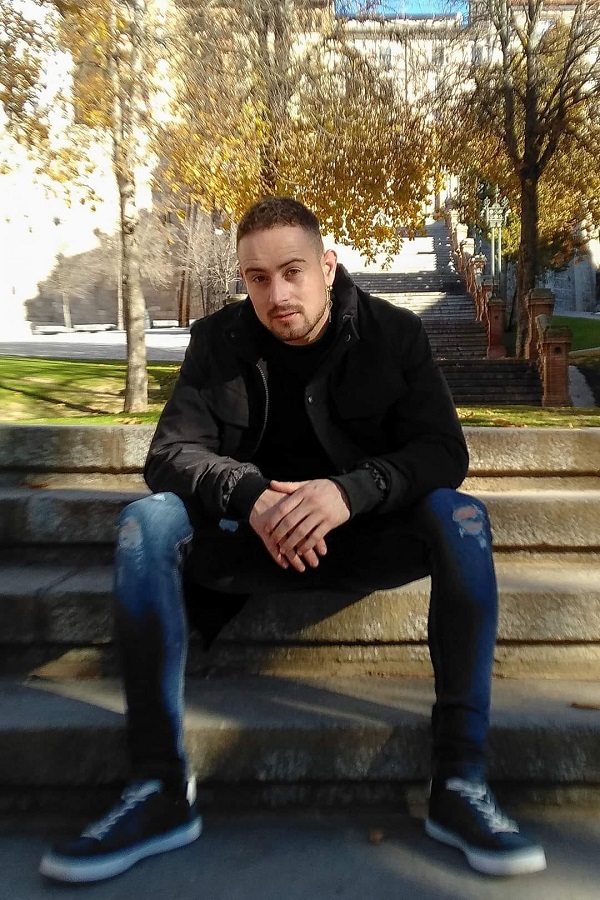 Mario Caviedes en Alcañiz.