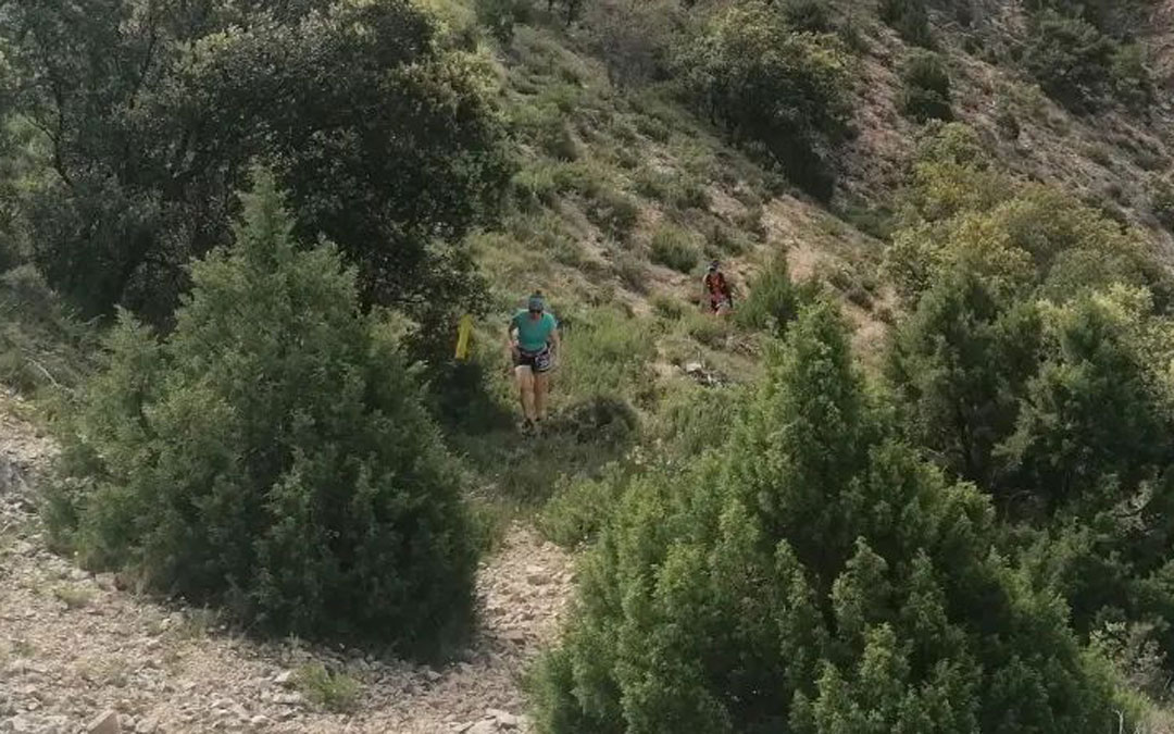 Imagen de archivo de una carrera en el Maestrazgo./ Facebook Geoparque Maestrazgo