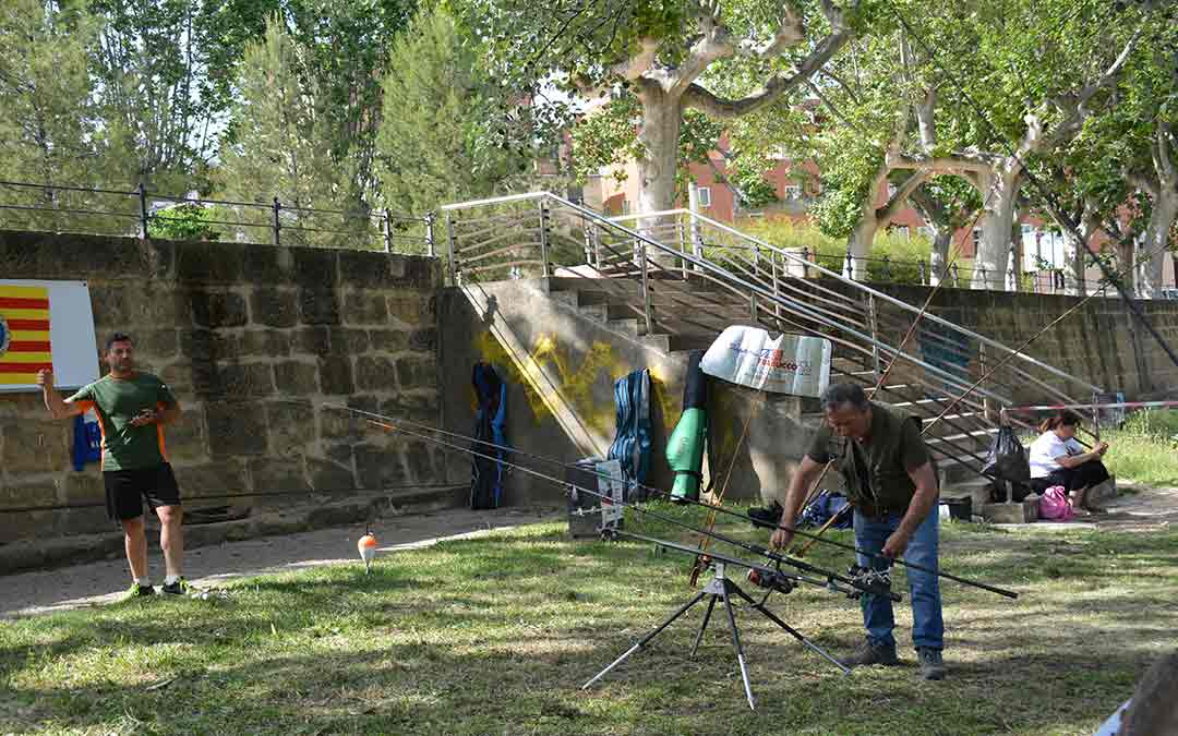 Explicación de diferentes tipos de cañas de pesca./I.M.