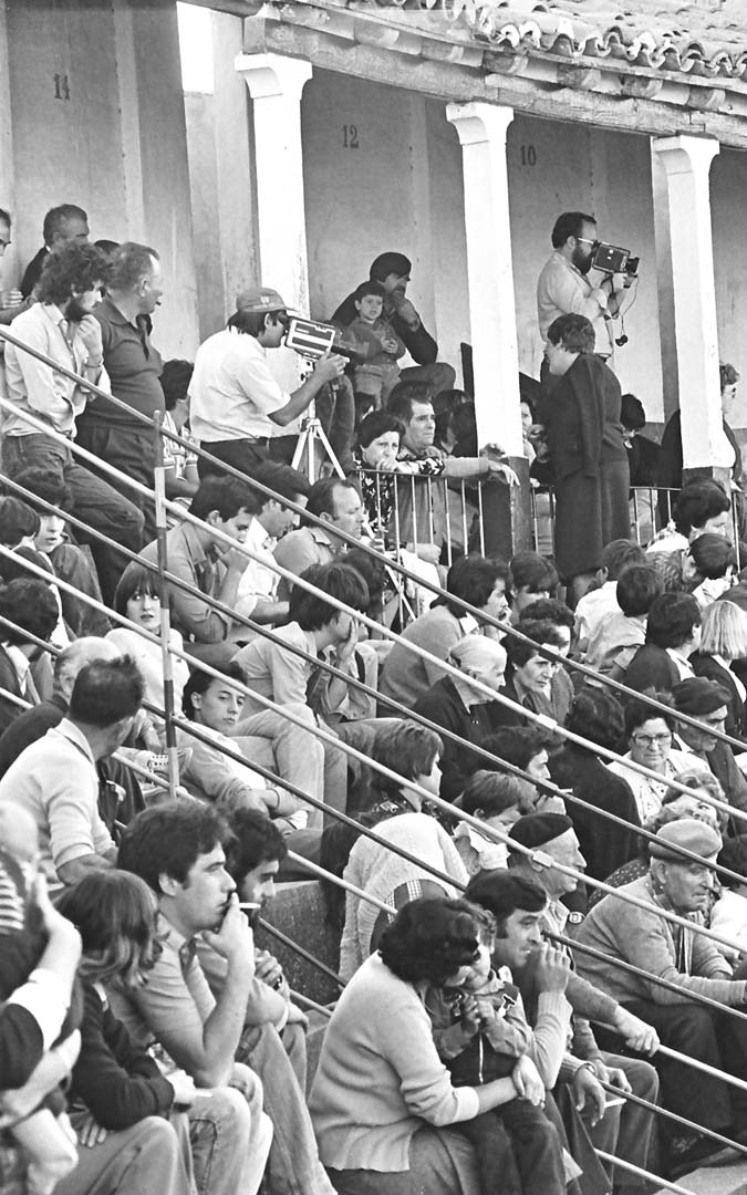 Ya en 1981 todos querían tomar imágenes de lo que ocurría