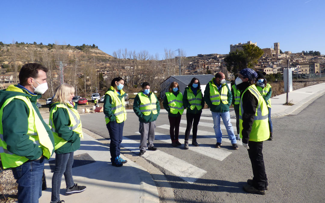 Visita al Taller de Empleo Valdenatura de Valderrobres. / Taller de Empleo