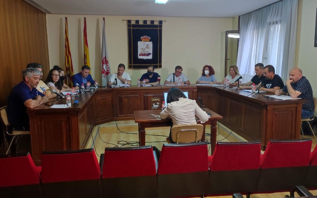 Imagen del pleno en el que se aprobaba la licitación del contrato del servicio de agua en Andorra.