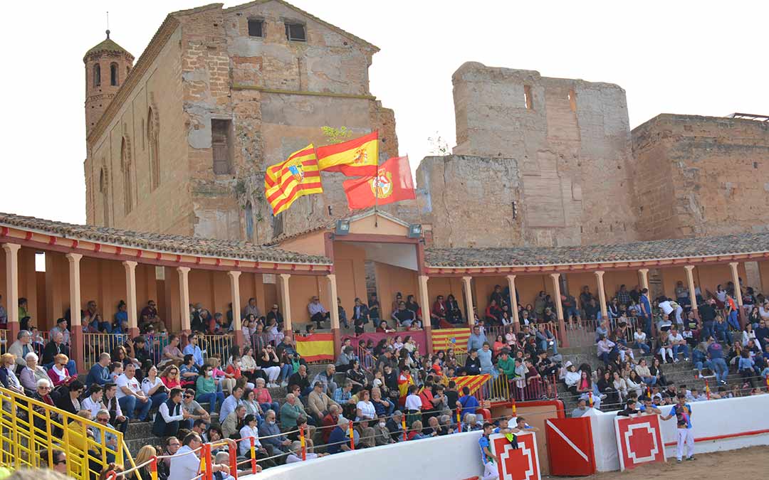 Gran afluencia de público en la plaza de toros en la tarde de este sábado./I.M.