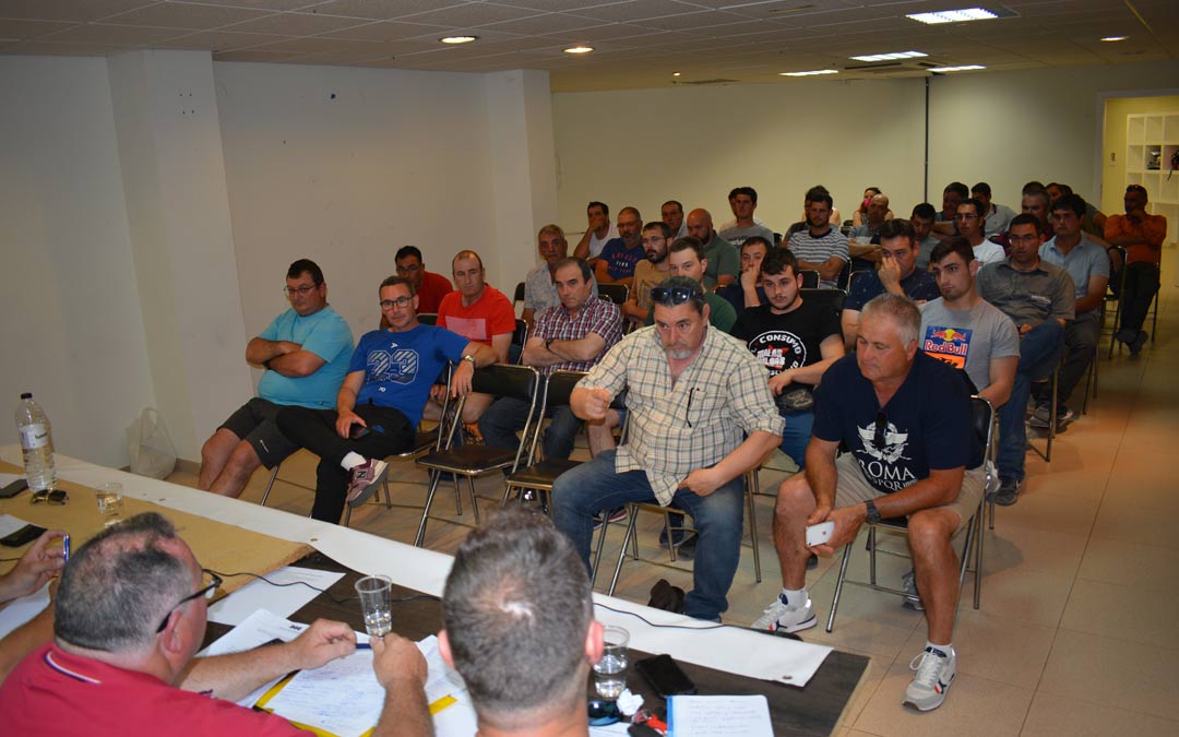 Reunión mantenida este viernes en Alcañiz./I.M.