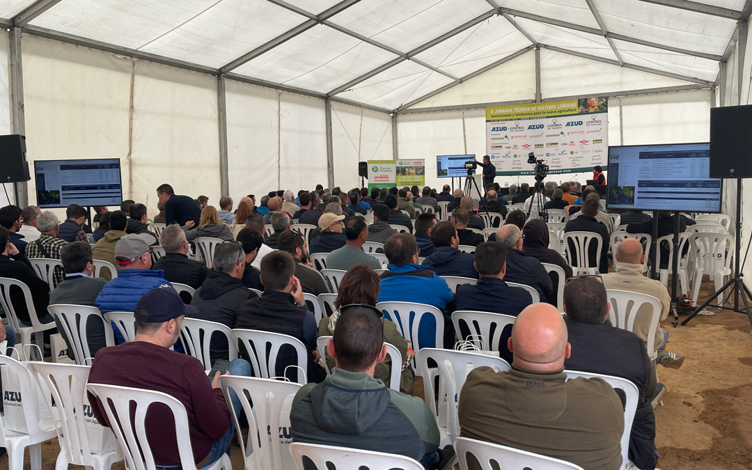 Jornadas técnicas de cultivos leñosos en Caspe / David Pozo