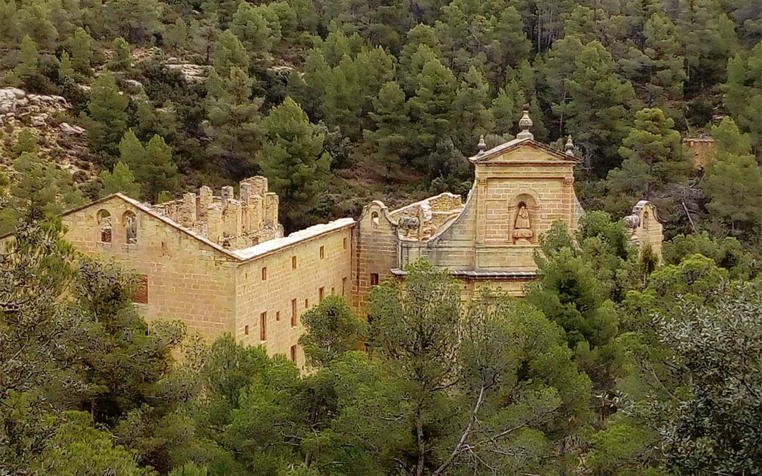El Santuario de Nuestra Señora de Gracia en La Fresneda./ DGA
