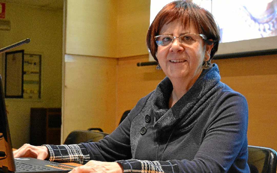 Carmen Morte codirectora del curso de la Universidad de Verano de Alcañiz / L.C.