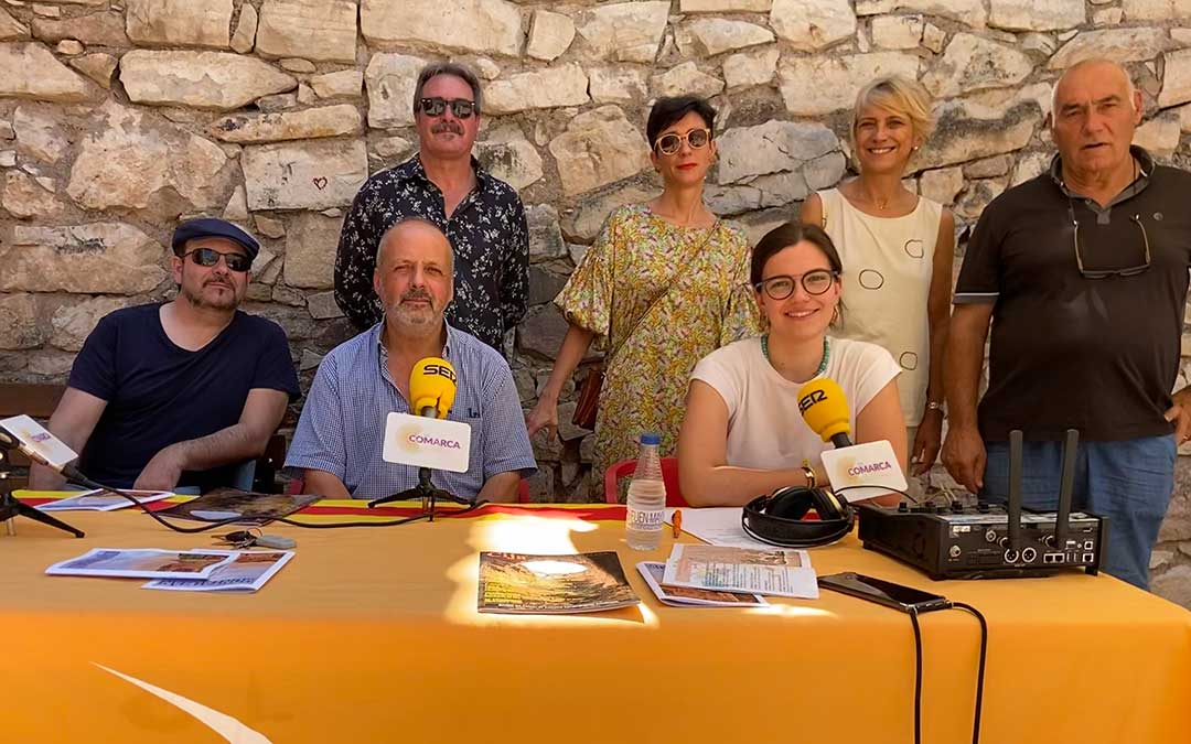 Invitados al programa especial emitido desde Montalbán./ L.C.