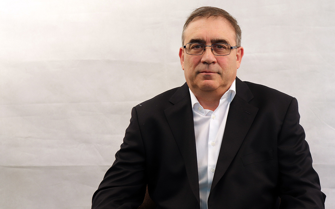 José Antonio Moliner es el presidente de Tradime Aragón. / L.C.
