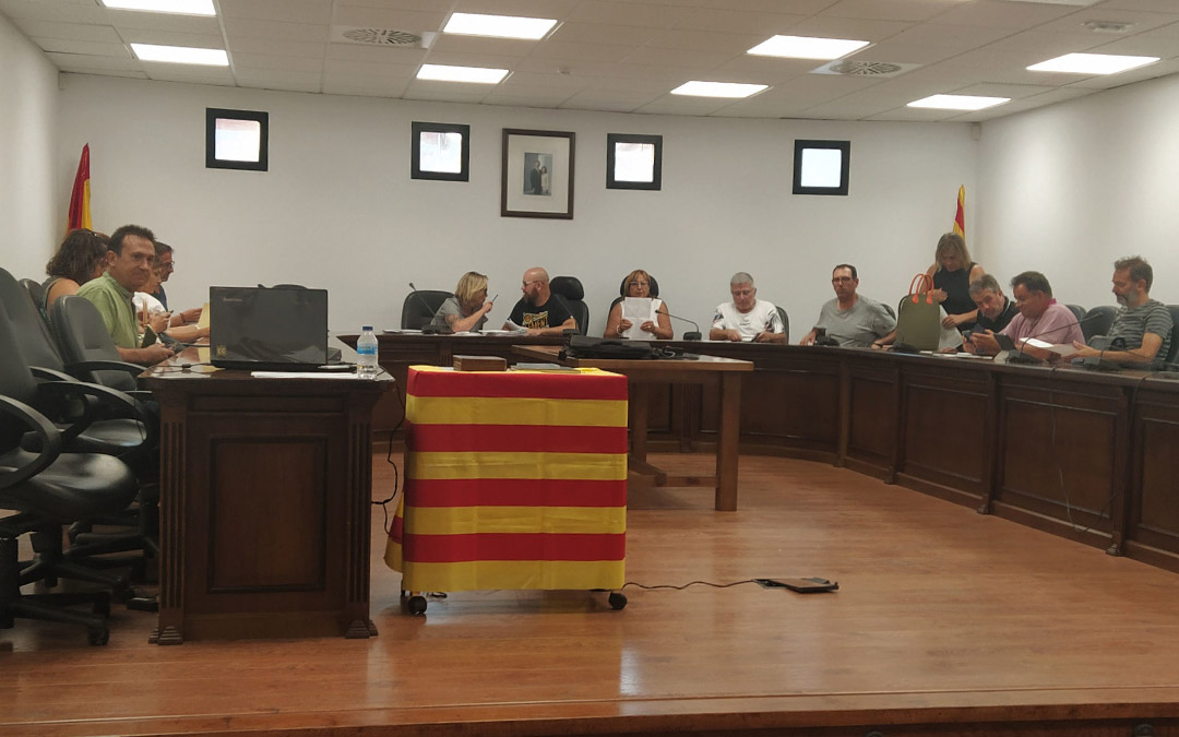 Pleno Comarca del Matarraña julio 2022./ Nerea Altaba