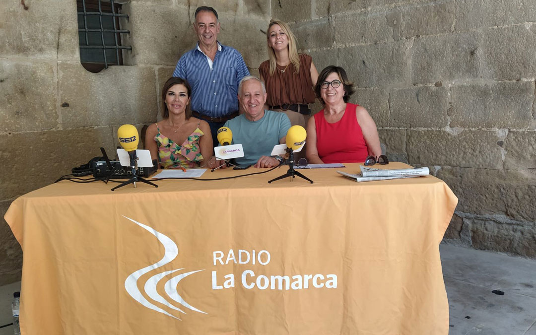Integrantes del programa especial del Festival Aragón Negro de Calaceite / N.Altaba