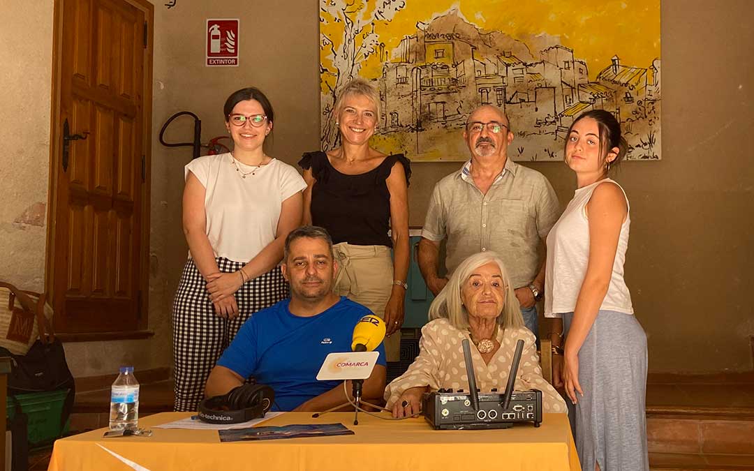 Invitados al programa especial de Radio La Comarca emitido desde Foz Calanda./ La Comarca