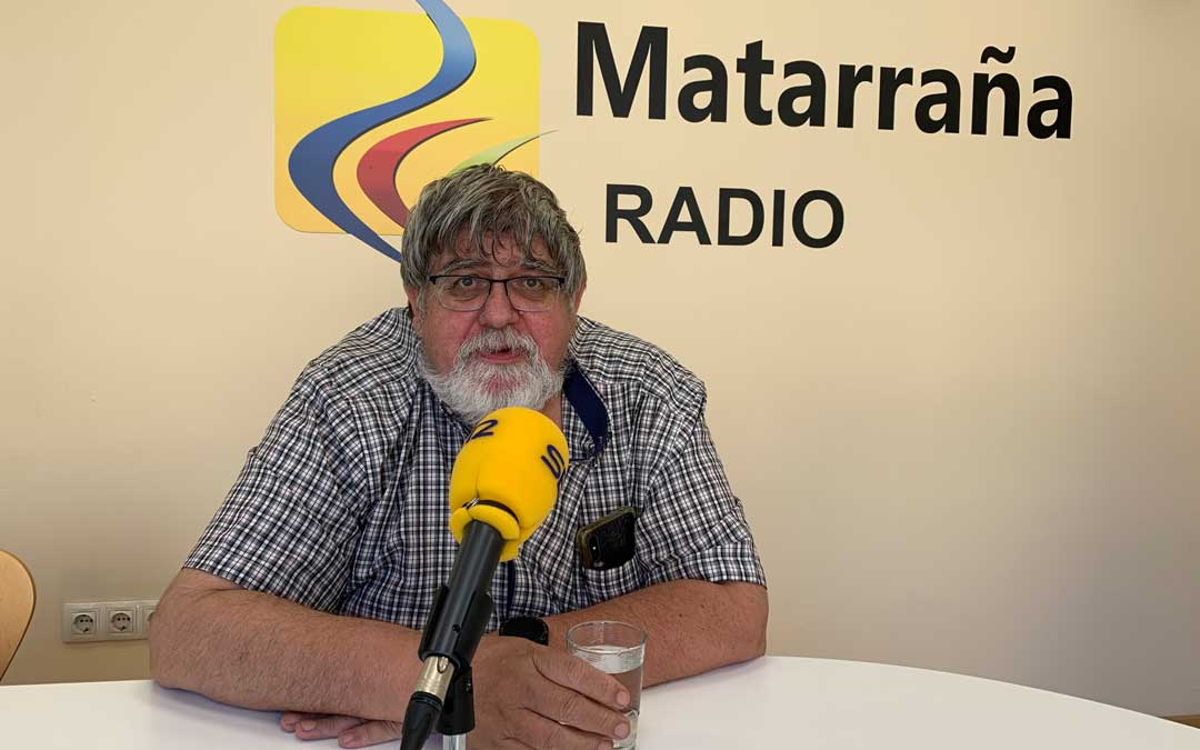 Joaquim Monclús, presidente de ASCUMA, en Matarraña Radio / Eduard Peralta