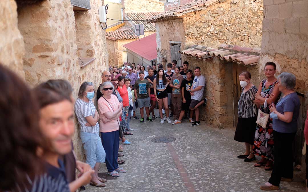 Inauguración de la sala de exposiciones de Los Olmos./ Xavier Bertral