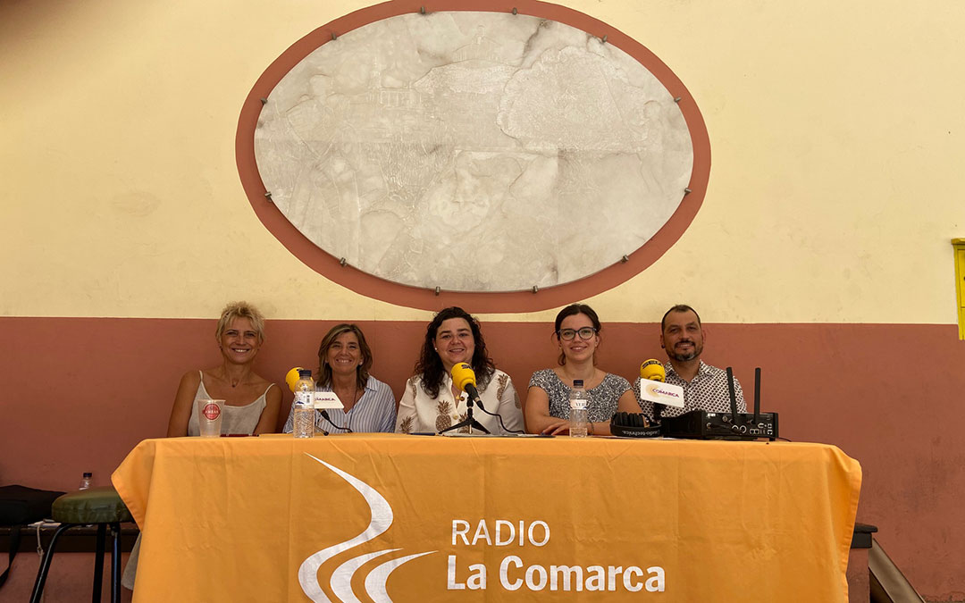 Programa especial emitido desde el Ayuntamiento de Albalate del Arzobispo./ L.C.