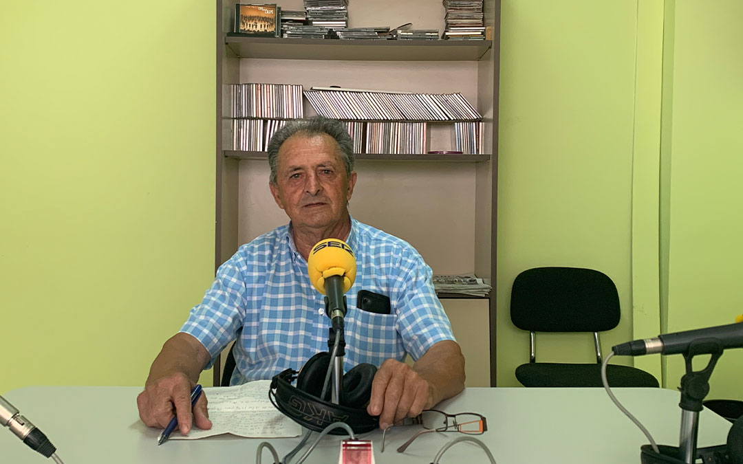 Vicente Cirac es el presidente de la Cofradía de la Virgen de la Balma./ P.S.
