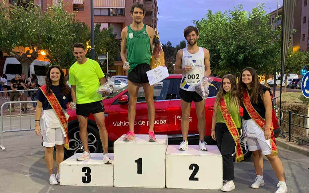 Podio categoría Absoluta Masculina./I.M.